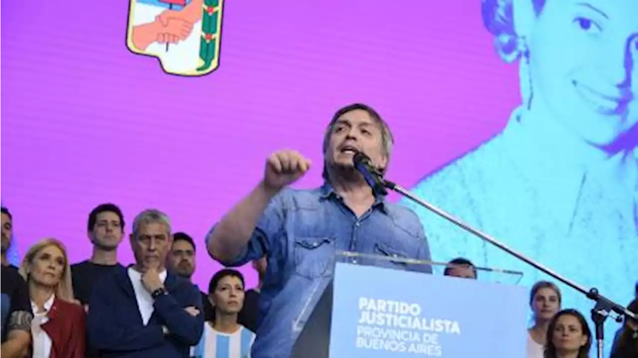 Máximo Kirchner: 'Larreta, Bullrich y Morales son parte de la Argentina del que se vayan todos'