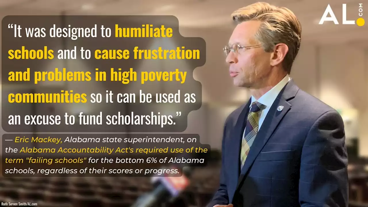 Alabama ‘failing’ list meant to ‘humiliate’ high poverty schools: Superintendent