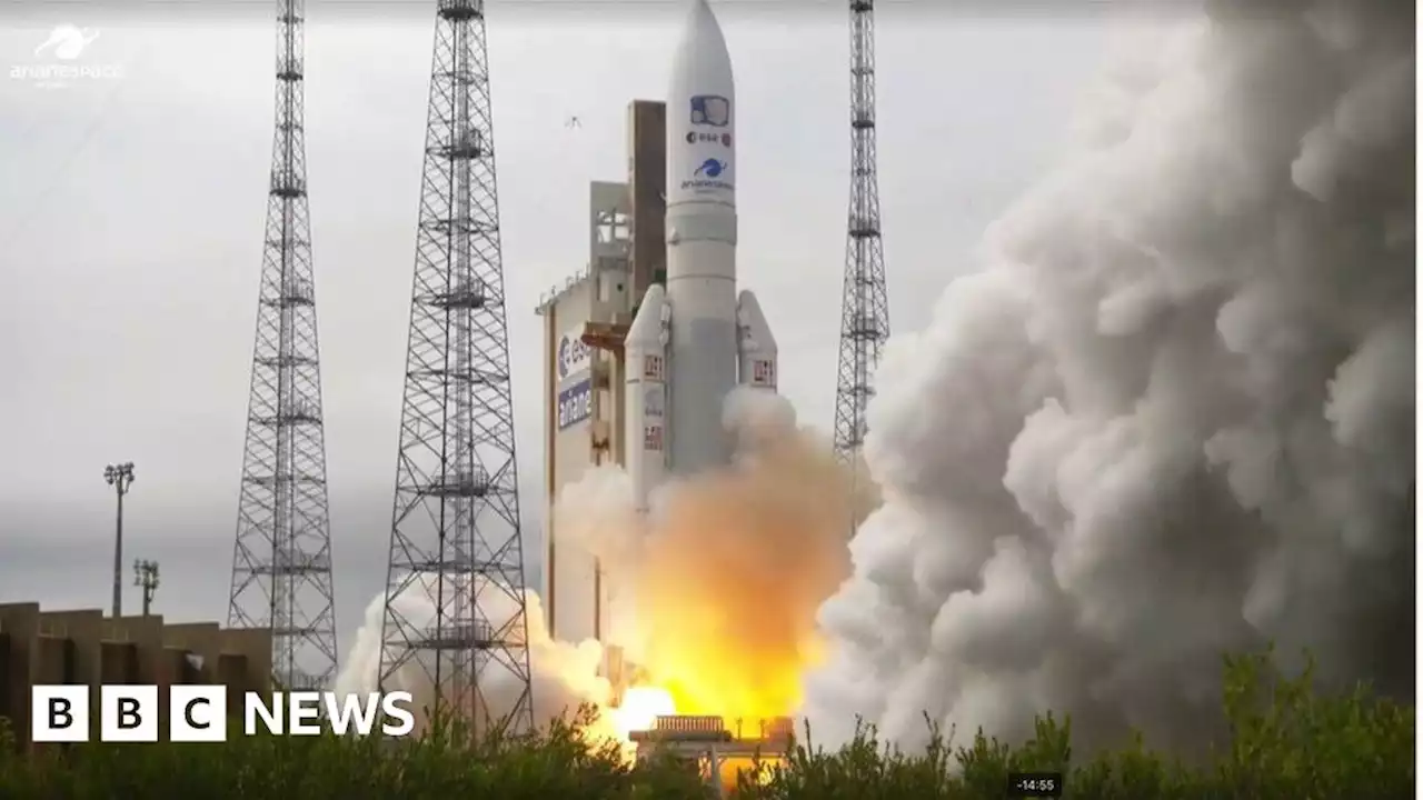 European Space Agency: Blast off for Jupiter icy moons mission