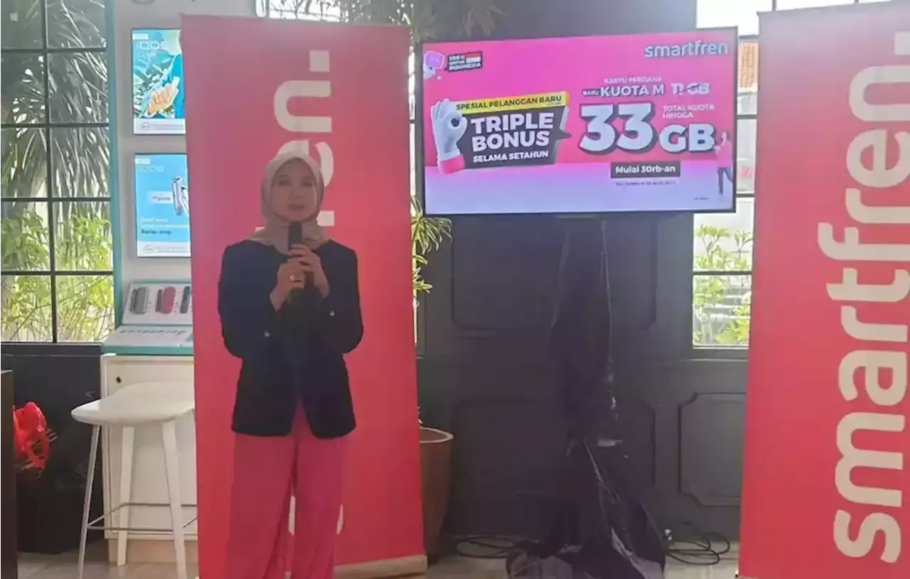 Intip Siasat Smartfren Gapai Target Kinerja Bisnis 2023