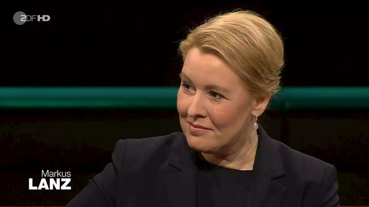 Franziska Giffey bei „Markus Lanz“: So hat sie Kai Wegner ausgetrickst