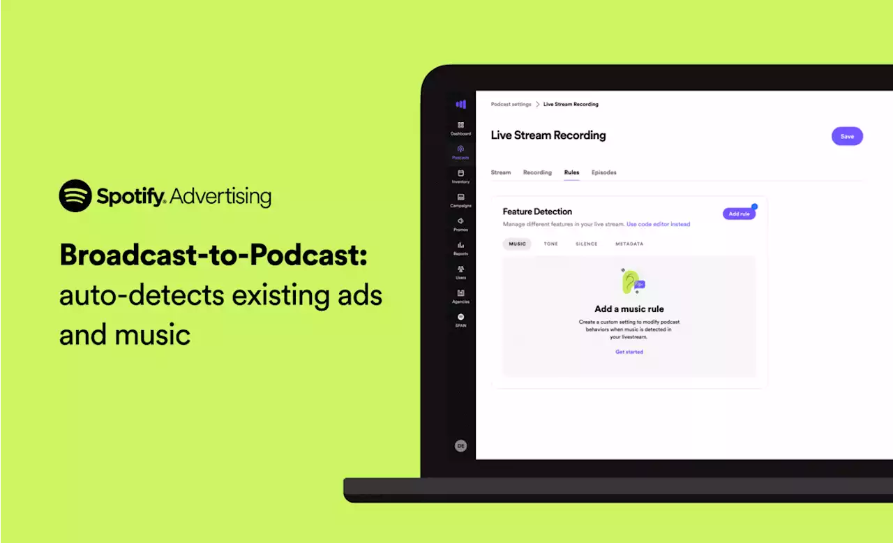 Spotify wants to turn your radio show into a podcast