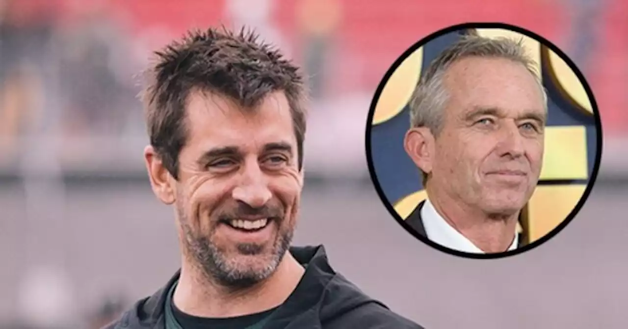 Aaron Rodgers Appears to Endorse mRNA Vax Skeptic Robert F. Kennedy Jr. for President