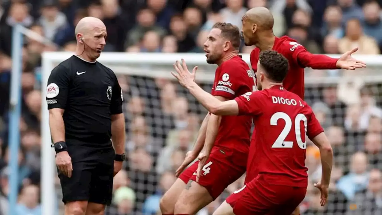 Liverpool fined for player conduct in loss to Man City