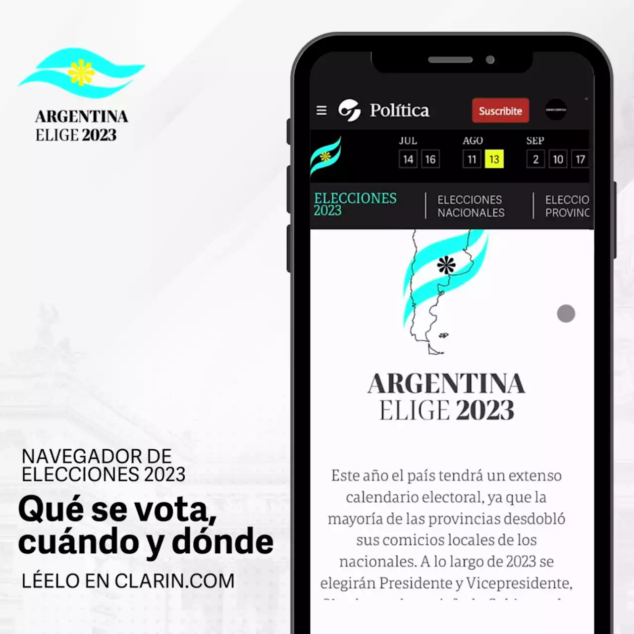 Elecciones 2023 - Clarín