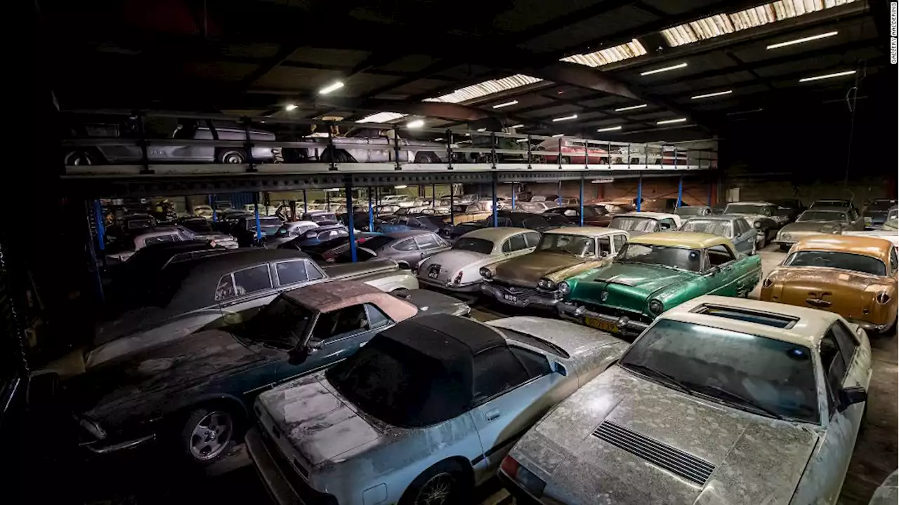 Rare classic cars up for auction after huge 230-fleet find