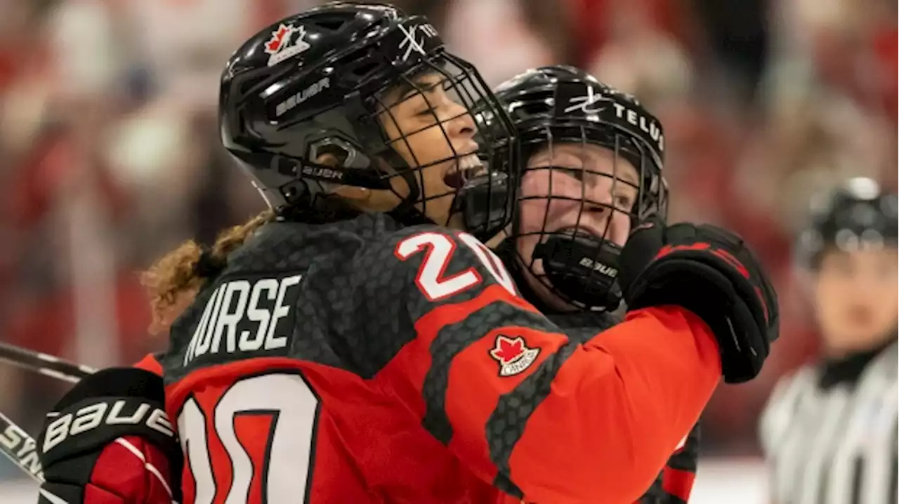 Canada beats plucky Sweden 3-2 in quarterfinals at women's world hockey championship