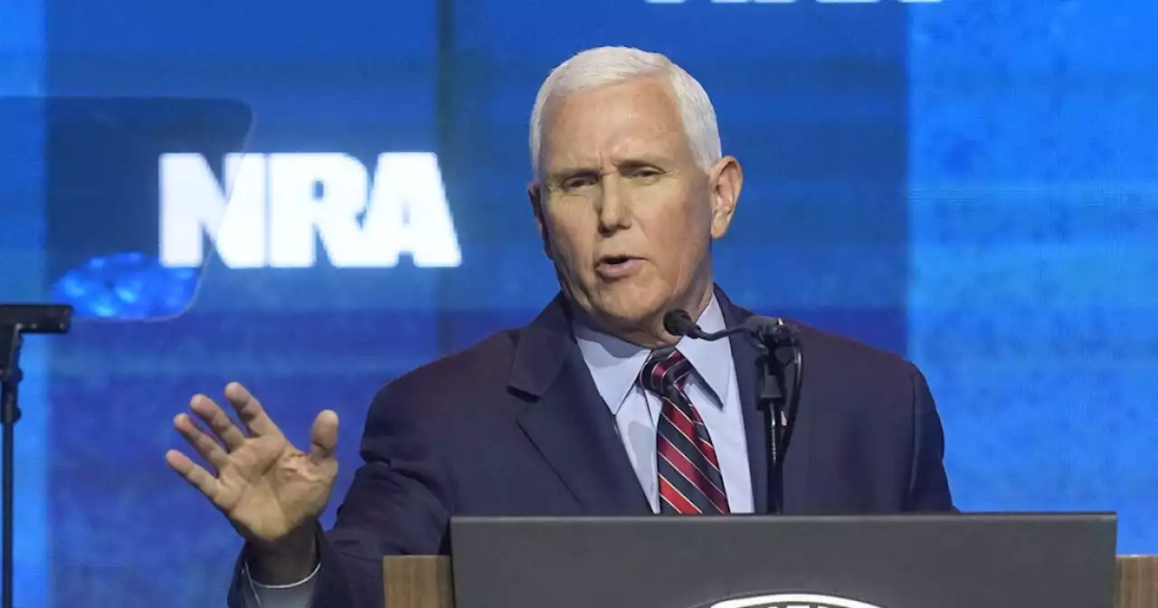 Pence barely mentions Trump while vowing to protect gun rights in NRA speech