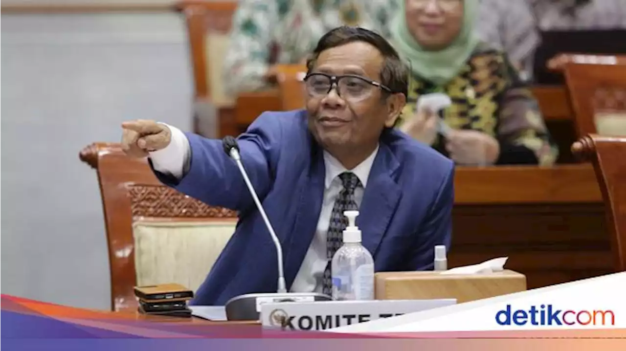 Mahfud soal RUU Perampasan Aset: Pasti Komunikasi ke Pimpinan Parpol