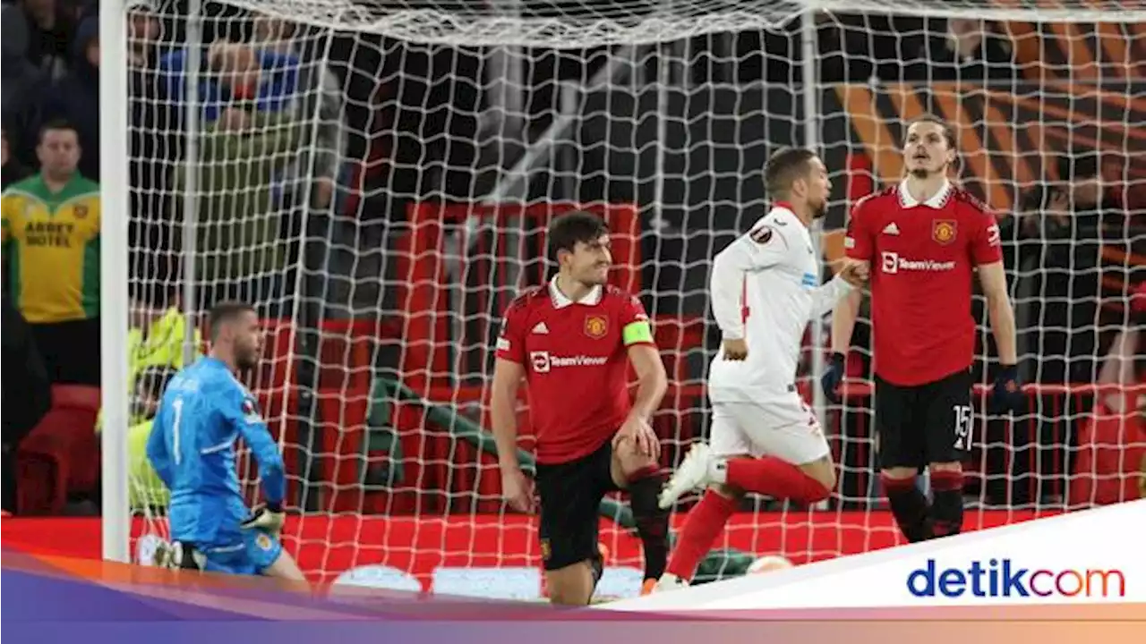 4 Bek MU Vs Sevilla: Malacia-Maguire Bunuh Diri, Lisandro-Varane Tumbang