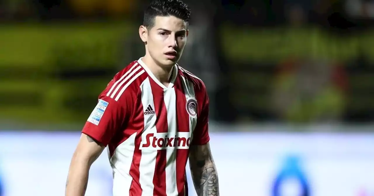 James Rodríguez se fue de Grecia y ya suena para un equipo de la Sudamericana