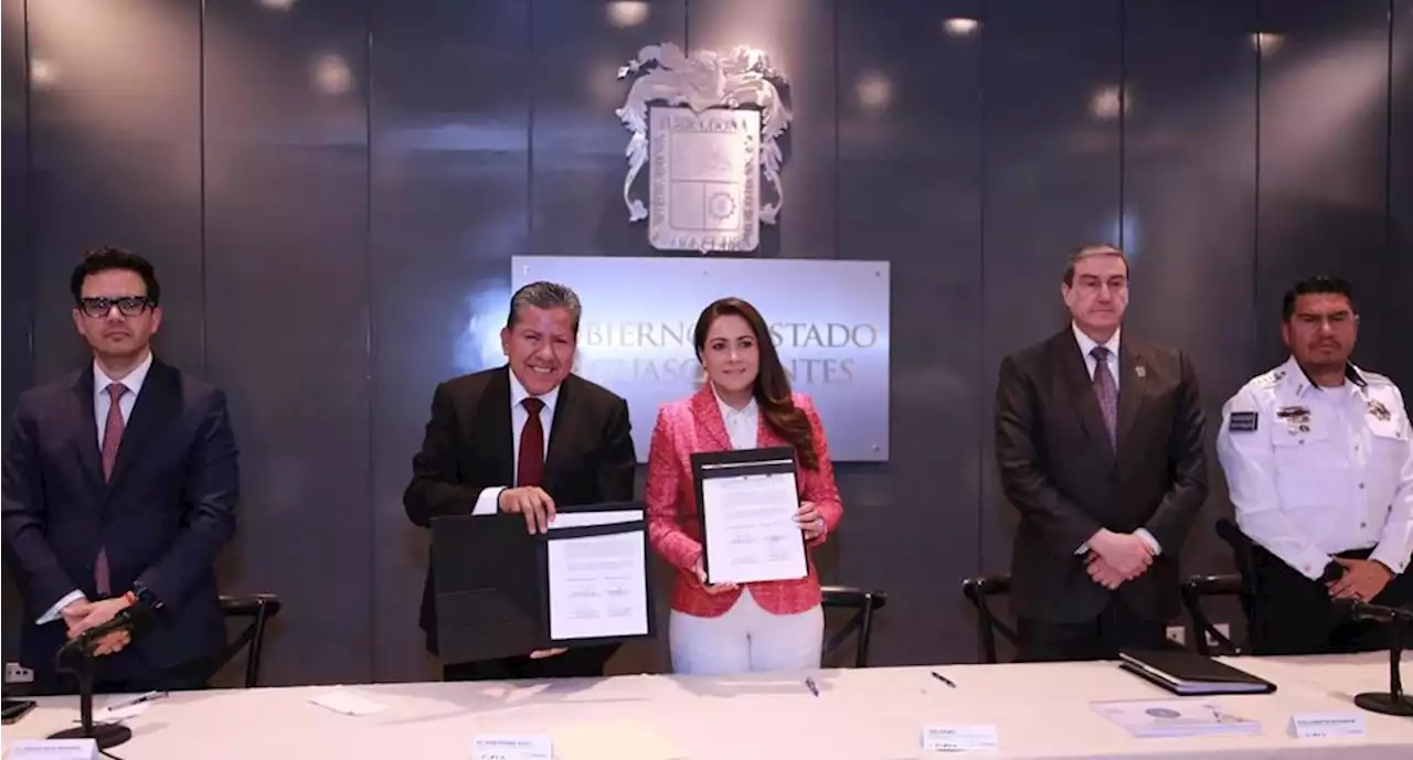 Teresa Jiménez y David Monreal firman convenio de colaboración en materia de seguridad