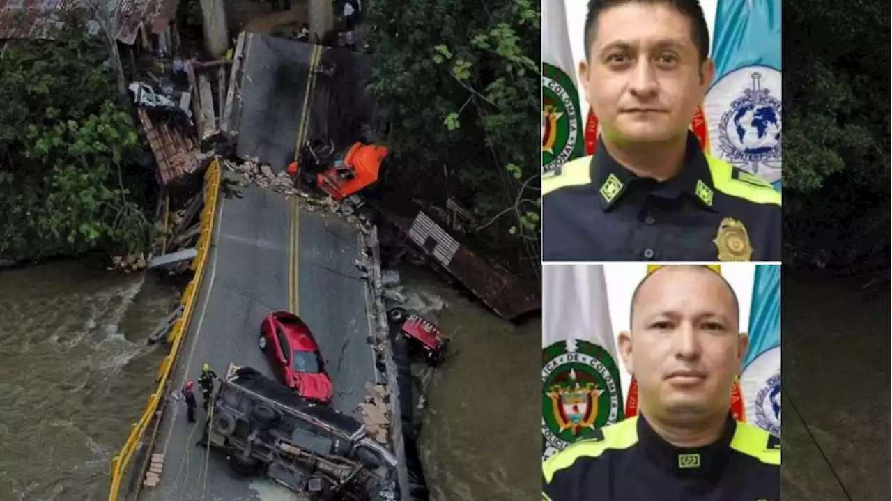 Revelan qué transportaban policías que murieron por colapso del puente La Vieja