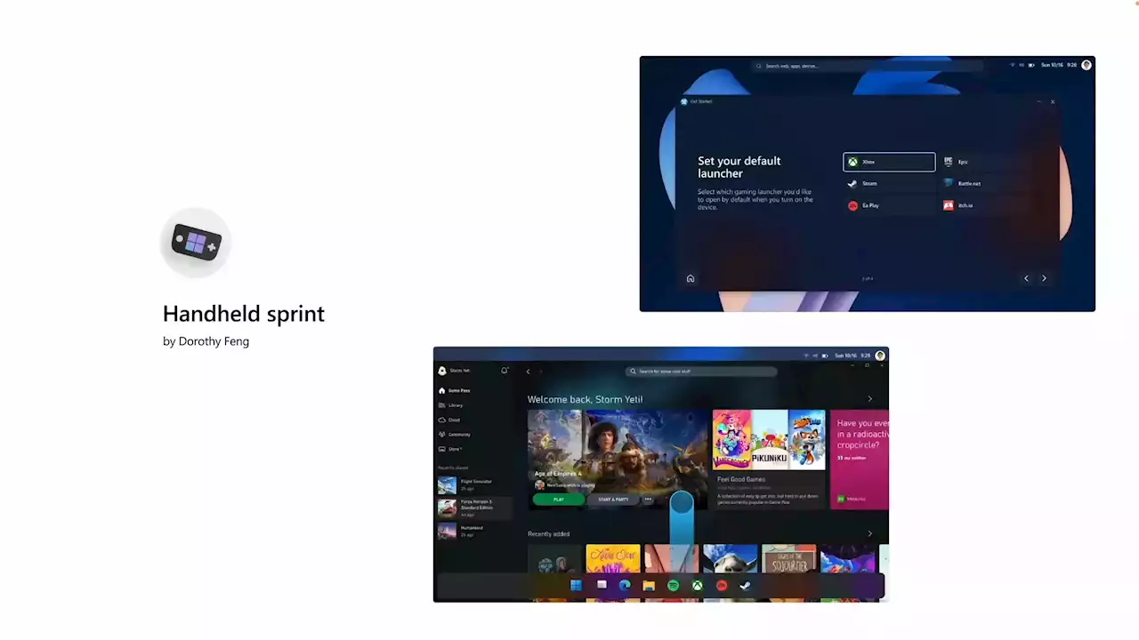 Microsoft testar Windows för handhållna enheter. Ska vara bättre anpassat enheter som Steam Deck.