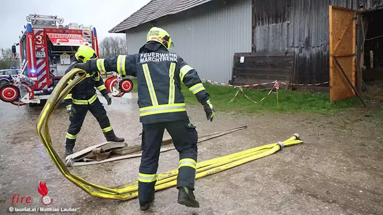 Oö: Und wieder brennt's in bekanntem Bauernhof in Marchtrenk (zum vierten Mal)