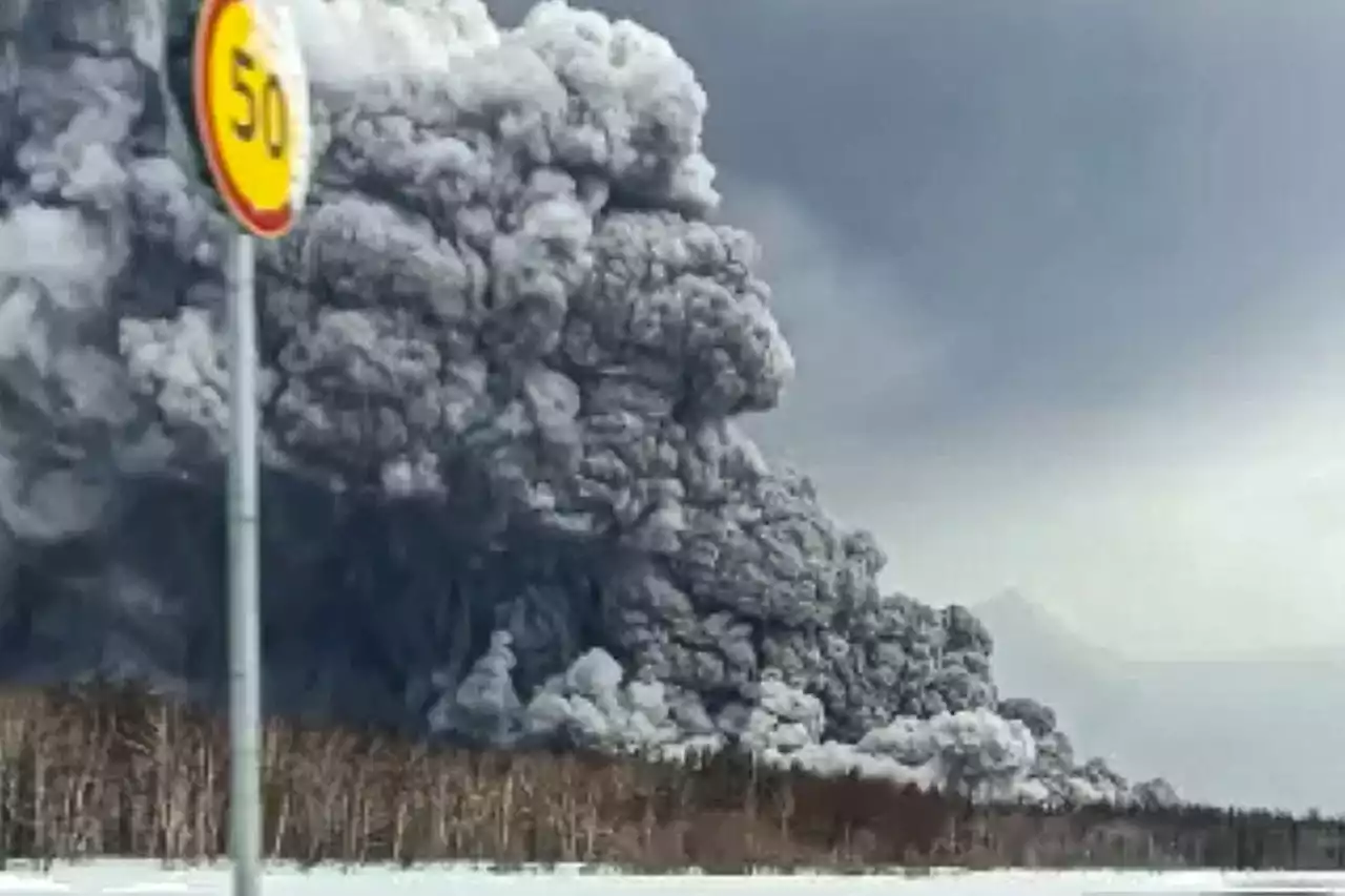 Ash from Russia volcano causes flight cancellations in northwestern B.C.