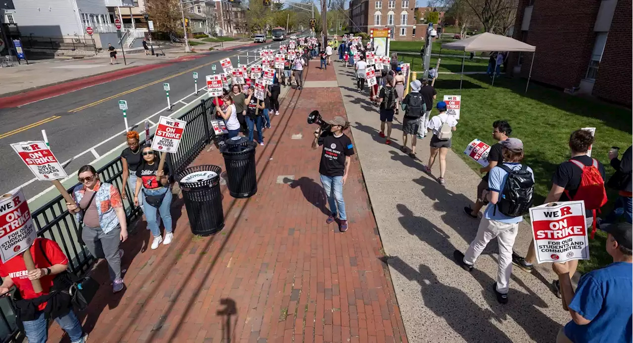 Striking Rutgers faculty report 'incredible gains' for adjuncts' raises, but not job security