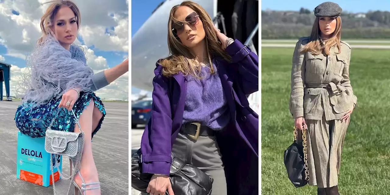 Jennifer Lopez Embarks on a Fashion Marathon in 3 Bold Looks Under 24 Hours