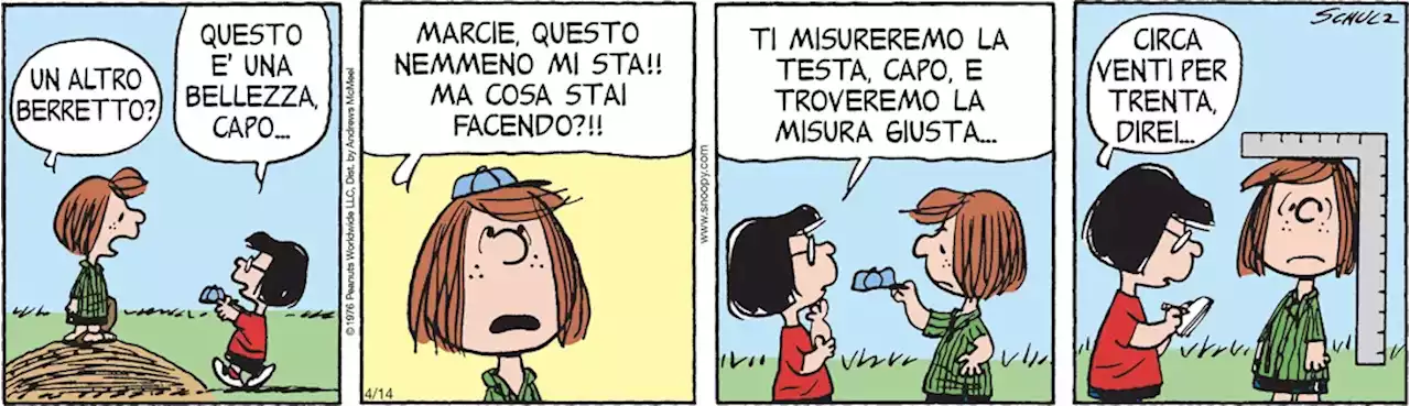 Peanuts 2023 aprile 14 - Il Post