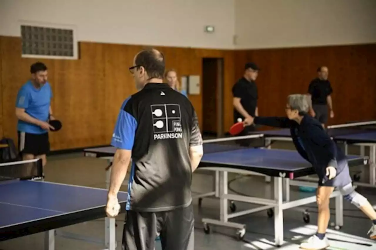 Berlin patients use ping-pong to ease Parkinson’s pain