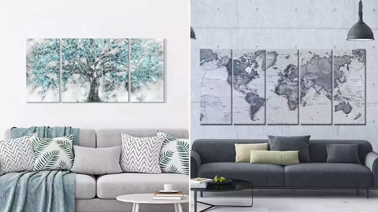 Artistic impressions: 9 Canvas wall arts to transform your living room