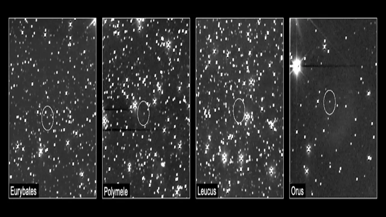 NASA's Lucy spacecraft captures Jupiter's asteroids in stunning images