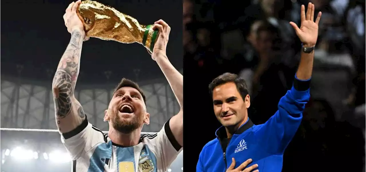 ES IMPOSIBLE NO EMOCIONARSE: Los brutales elogios que Roger Federer le dedicó a Lionel Messi