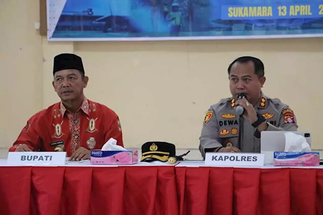 Jelang Lebaran, Polres Sukamara Gelar Rakor Lintas Sektoral