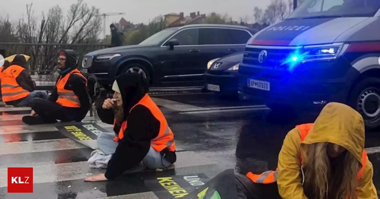 Erneute Blockade geplant: Letzte Generation: Klima-Proteste gehen heute in die letzte Runde – vorerst | Kleine Zeitung