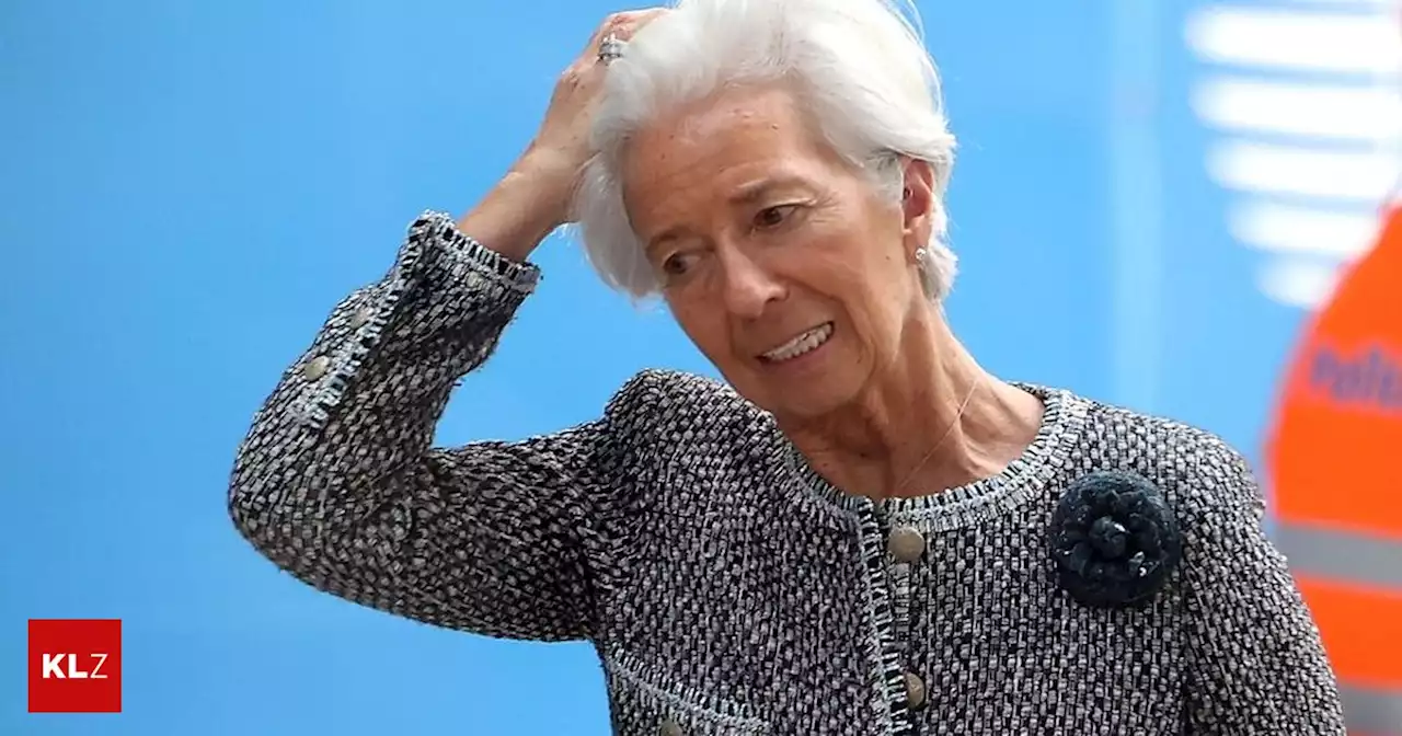 Europäischen Zentralbank: Lagarde: 'Inflation im Euroraum wird weiter sinken' | Kleine Zeitung