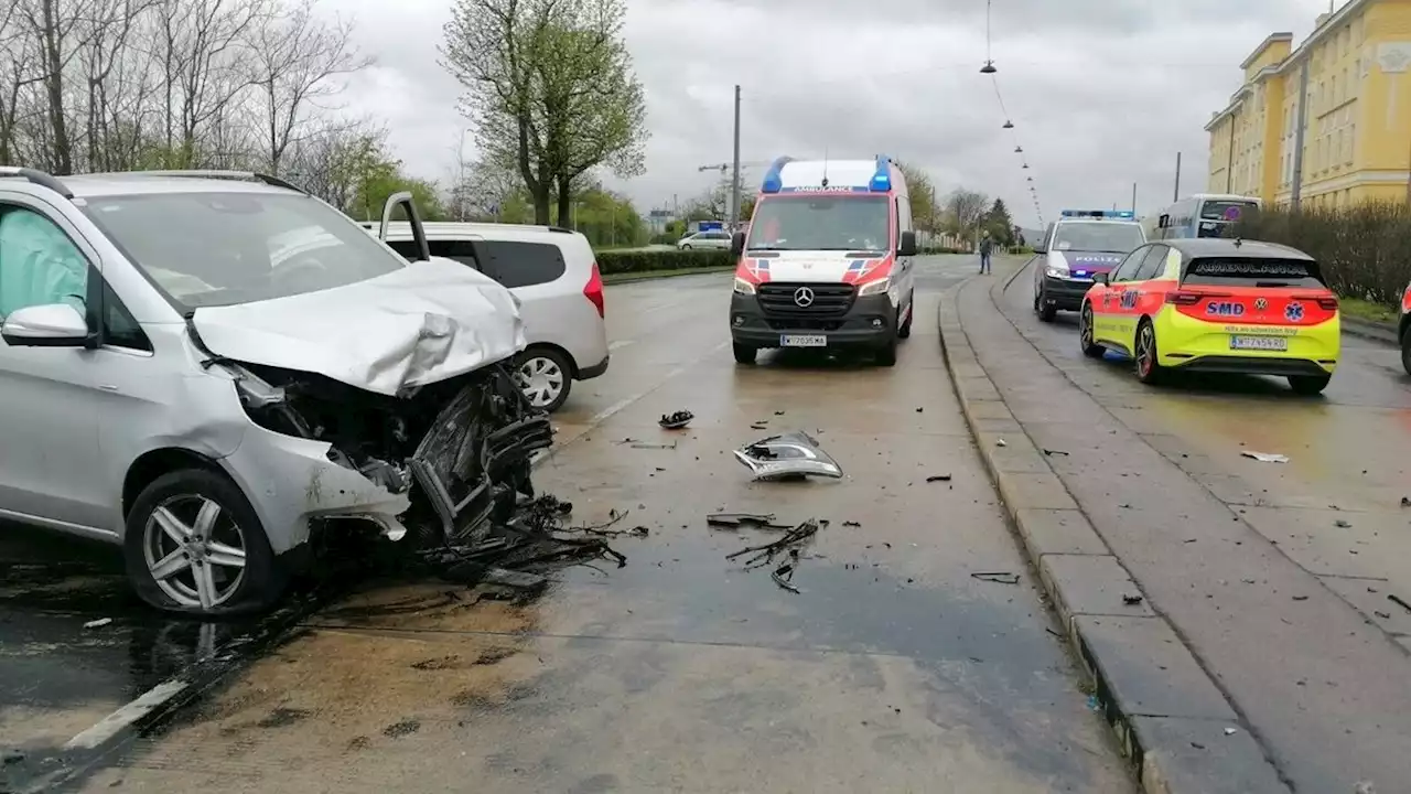 Massen-Crash in Wien: Lenkerin ignorierte Rotlicht