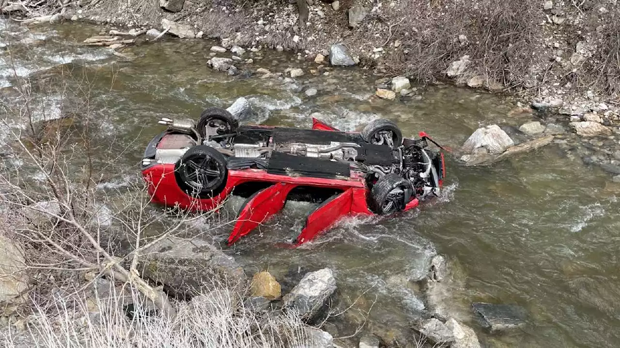 Driver killed after crashing into Utah County river