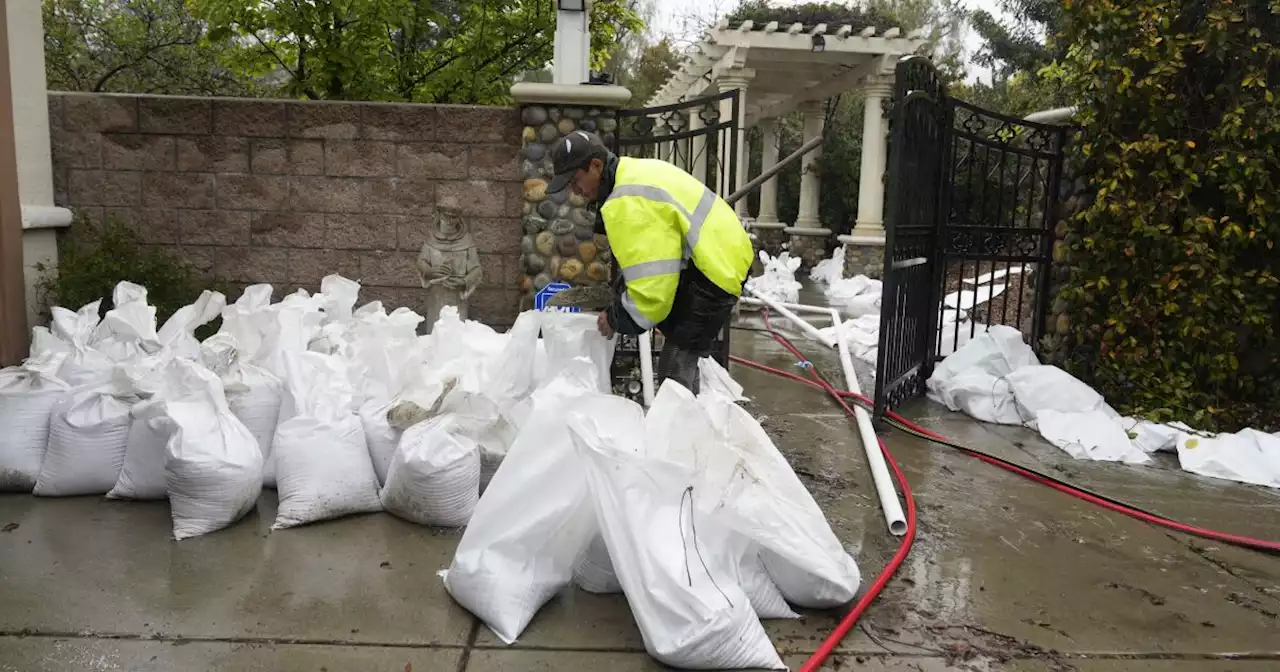 Rising groundwater from the San Antonio Dam floods Claremont