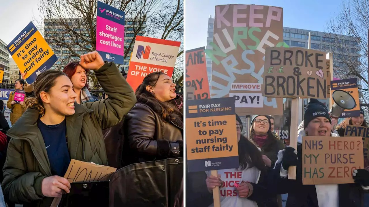 Nurses to stage fresh wave of strikes on bank holiday after rejecting Government's 5% pay offer