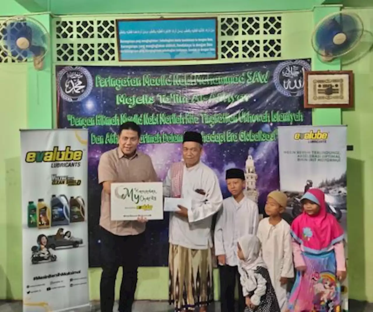 Evalube Berbagi Kepedulian di Bulan Ramadan