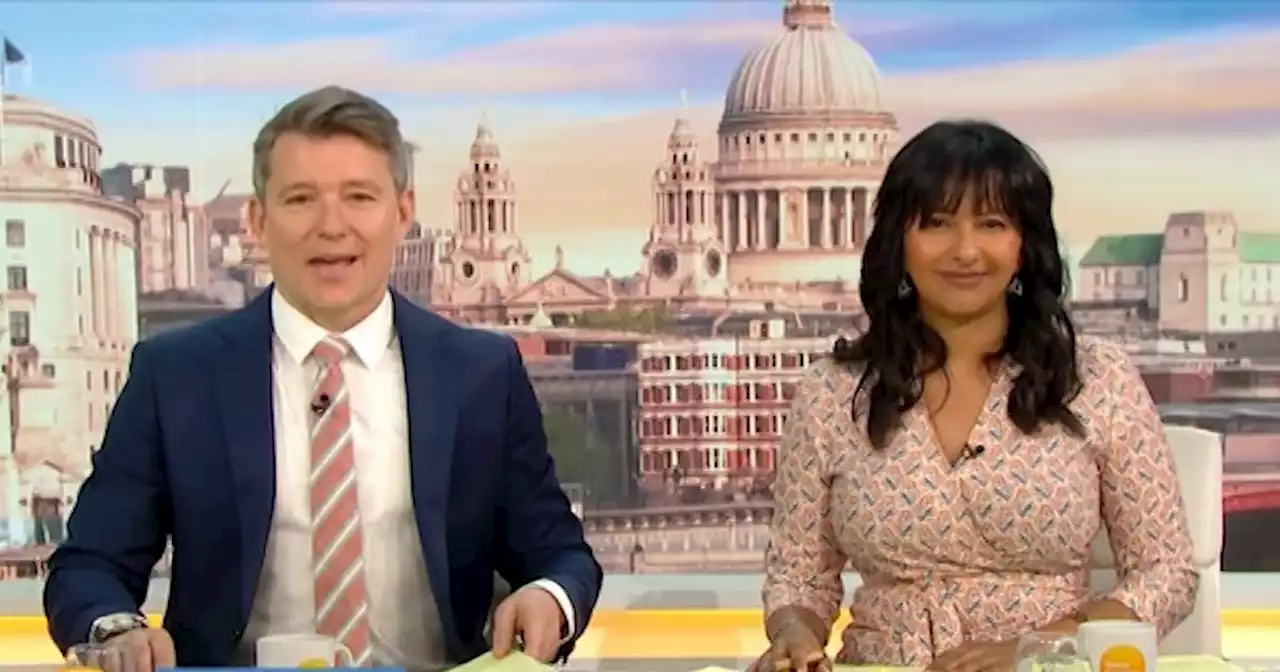 GMB's Ranvir Singh stunned into silence as Ben Shephard makes appearance dig