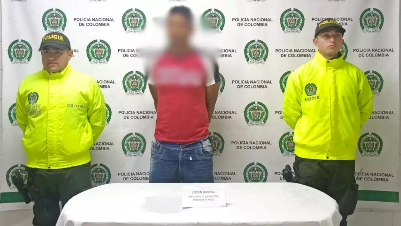 Agarraron a alias “Casi Mono” en Tarazá por actos sexuales con menor de 14 años