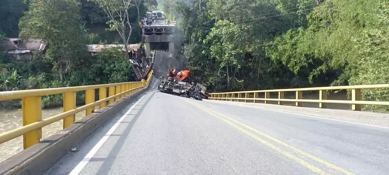 Estas son las hipótesis sobre la caída del puente El Alambrado en el Quindío | Minuto30