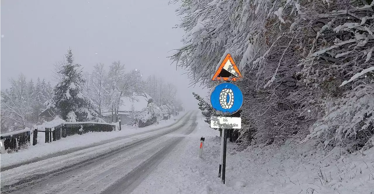 60 Zentimeter Neuschnee: Das kommt im April nur alle 20 Jahre vor