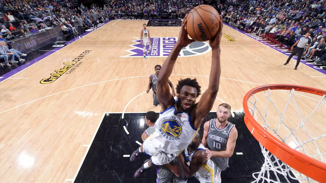 Andrew Wiggins Looks ‘Amazing' Scrimmaging Before Warriors-Kings Game 1