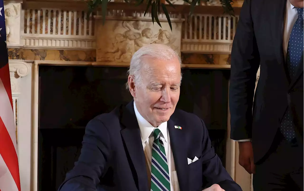 'That's incredible' - Joe Biden given 200-year-old brick from ancestral home | Newstalk