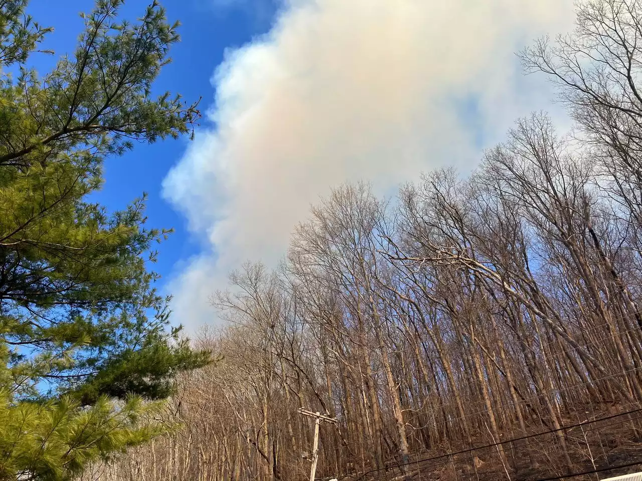 North Jersey wildfire grows to 400 acres, but is partially contained, officials say