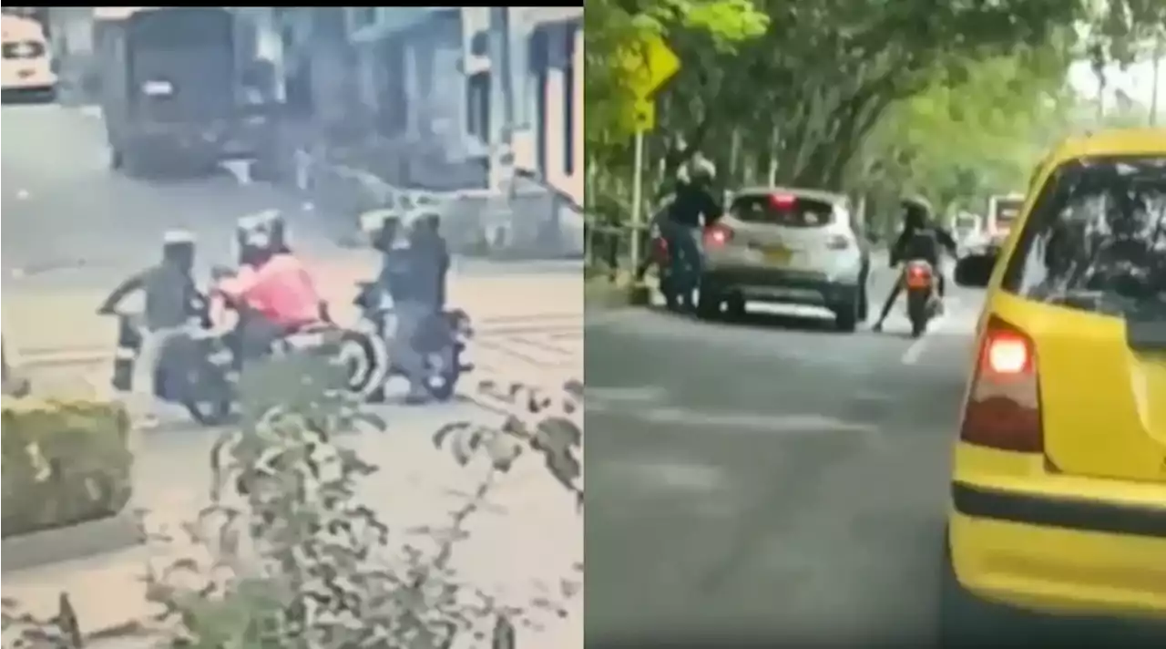 Video: así están atracando los delincuentes en Medellín