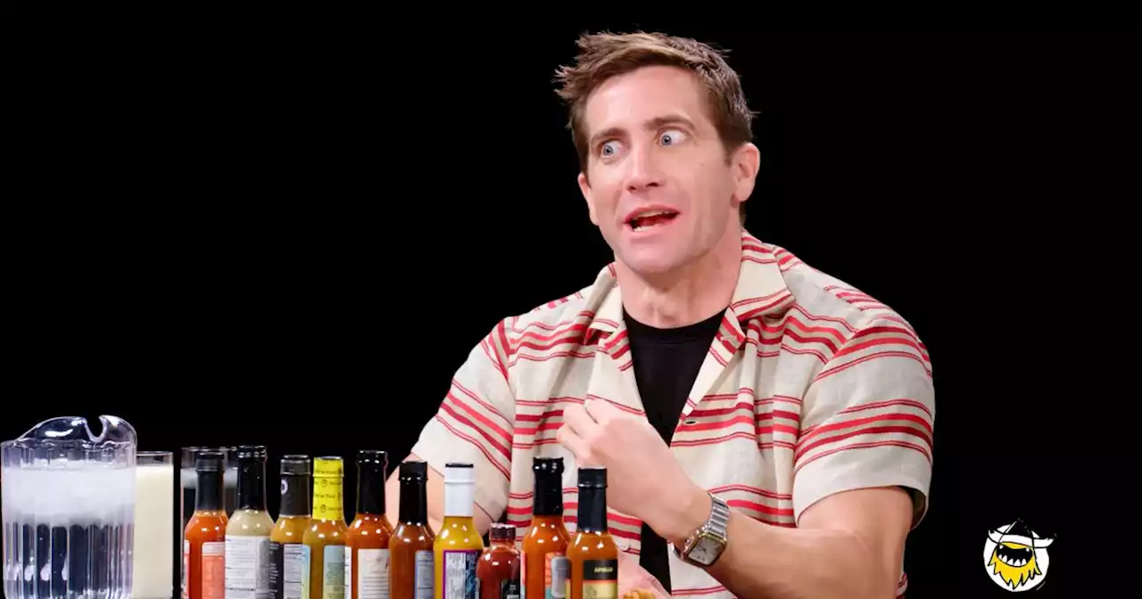 Nightcrawler-Mode Jake Gyllenhaal Appeared on Hot Ones