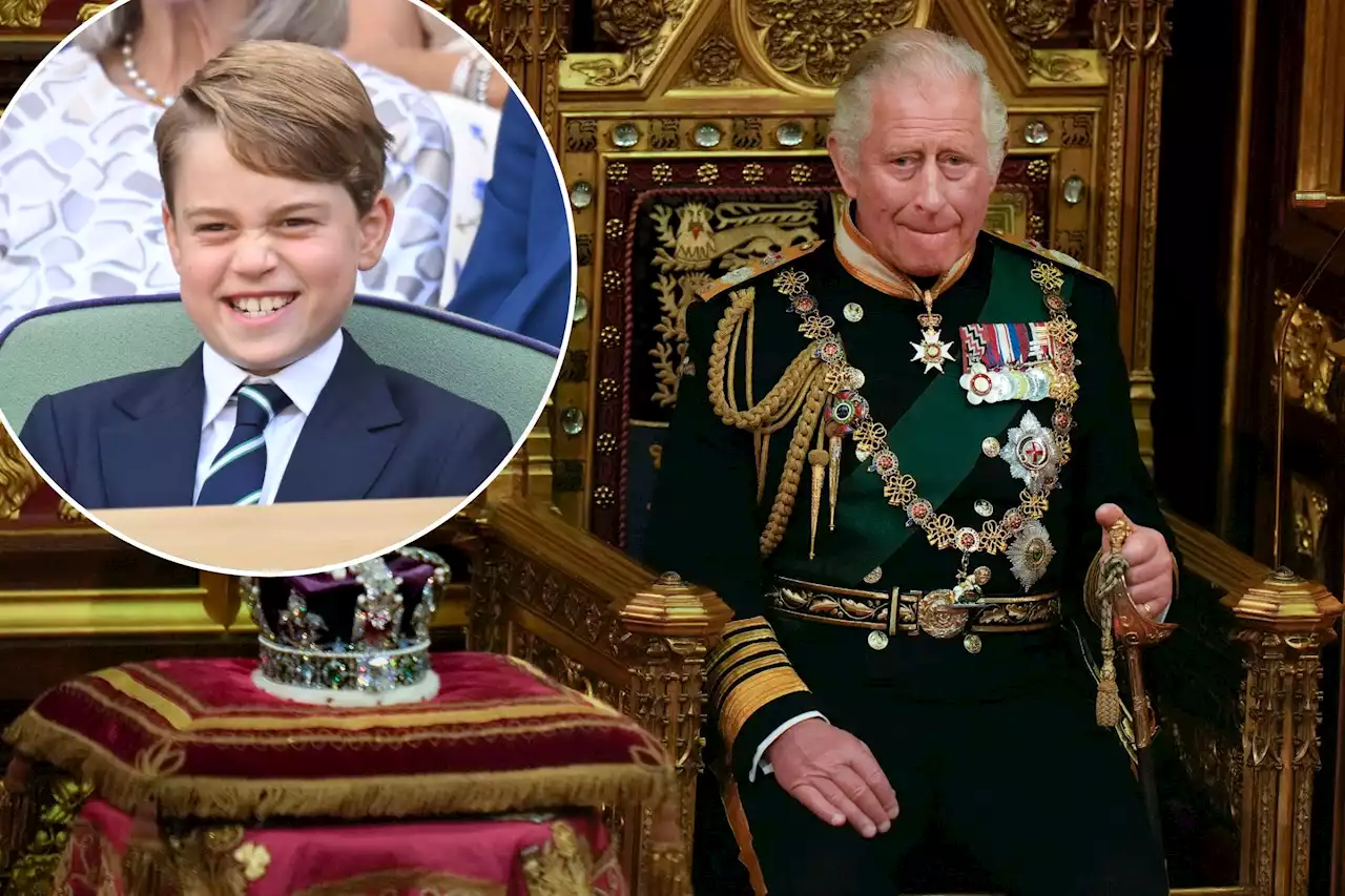 Sword-wielding Prince George to act as ‘protector’ of King Charles’ crowning