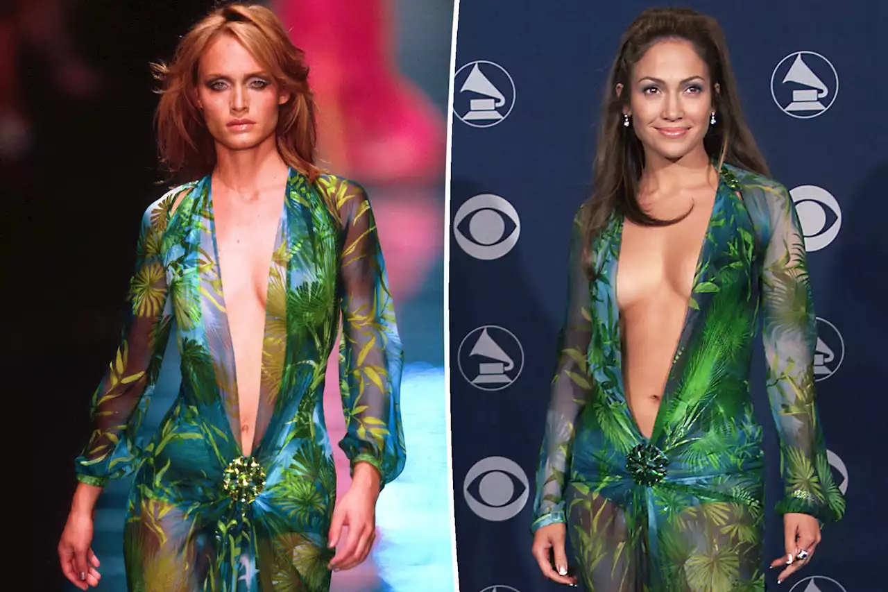 Amber Valletta on Jennifer Lopez’s iconic Versace dress: ‘I wore it first’