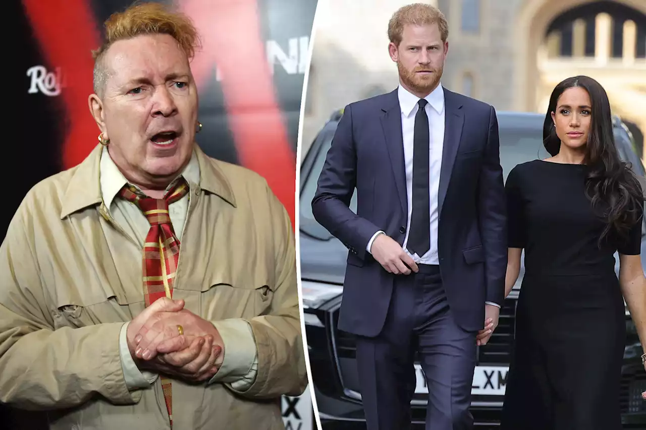 Sex Pistols frontman tells Prince Harry, Meghan Markle to ‘f–k off and shut up’