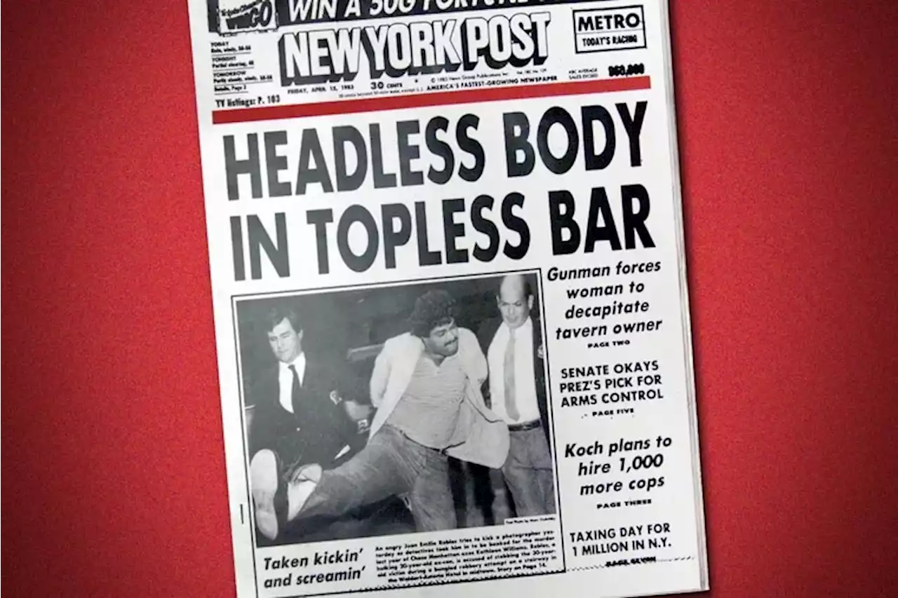 ‘Headless Body in Topless Bar’: 40 years later, the story behind an iconic newspaper headline | Opinion