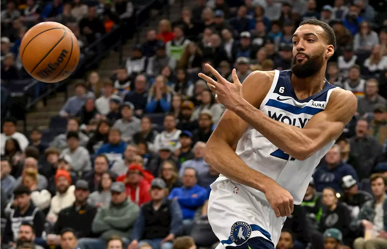Rudy Gobert uncertain for Wolves' play-in game vs Thunder