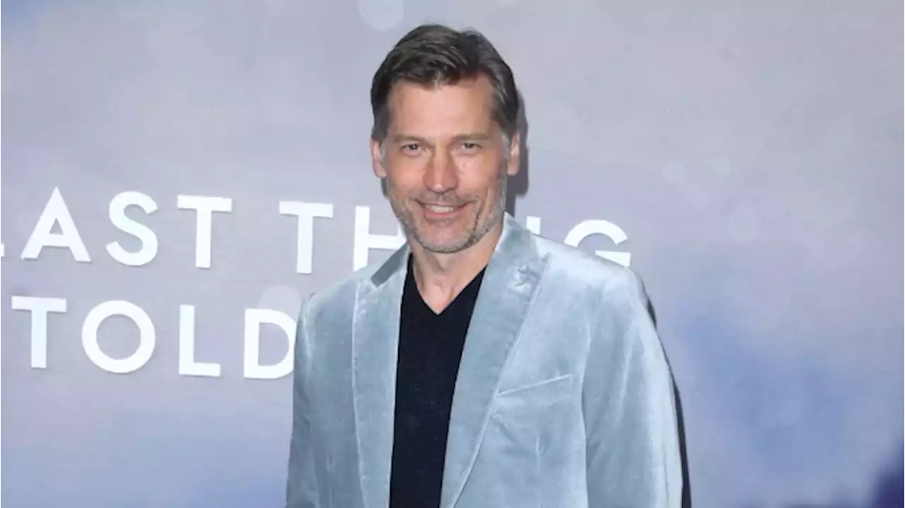 Nikolaj Coster-Waldau Wore a Blue-Velvet Brioni Jacket at the Premiere of His New Apple TV+ Series